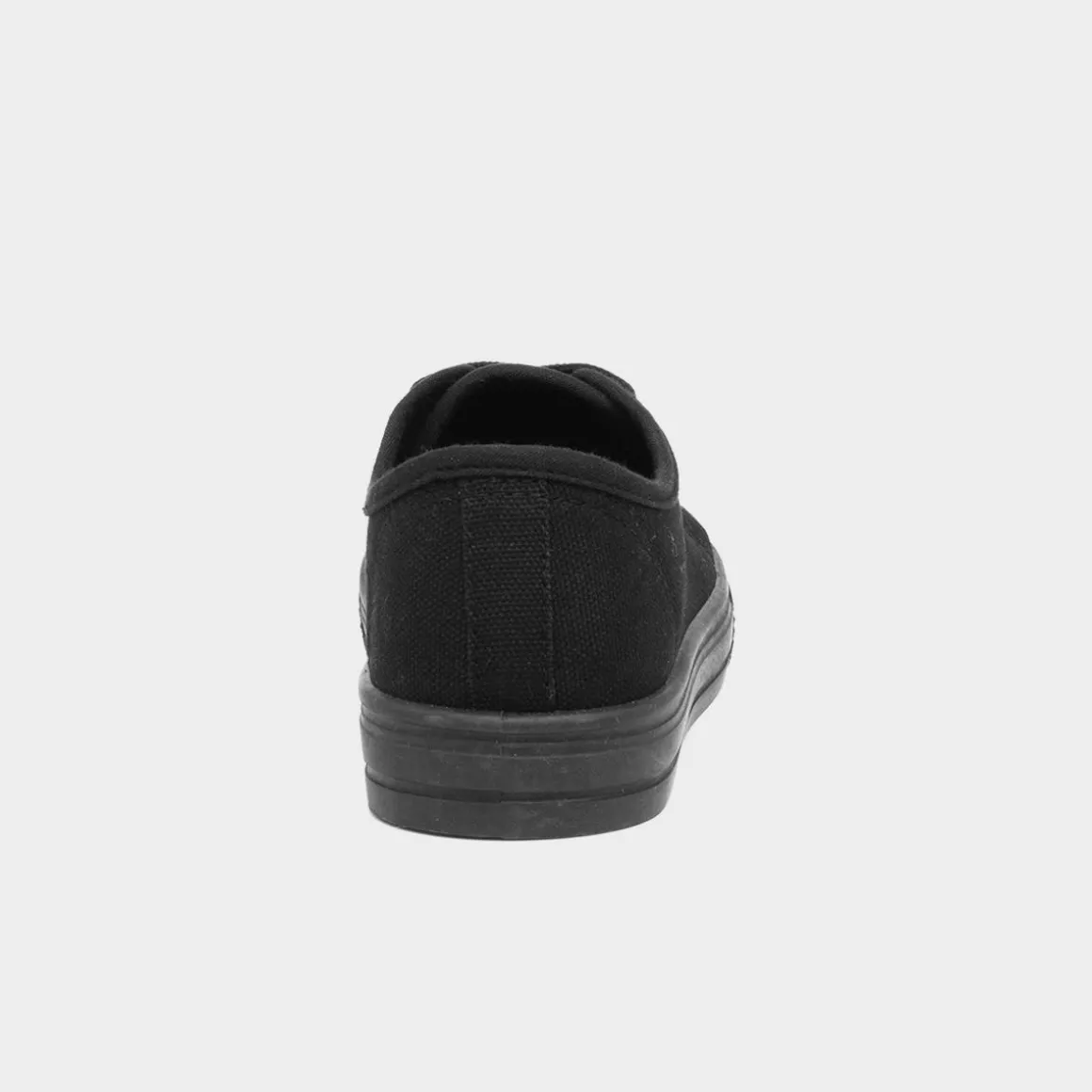 Red Fish Meru Womens Black Lace Up Canvas Shoe