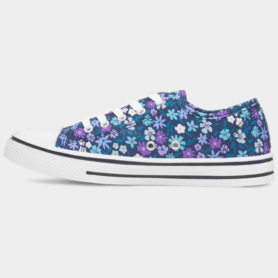 Red Fish Meru Womens Multi Floral Canvas Shoe