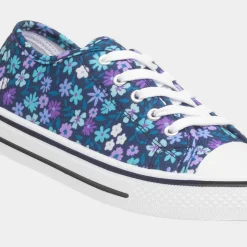 Red Fish Meru Womens Multi Floral Canvas Shoe