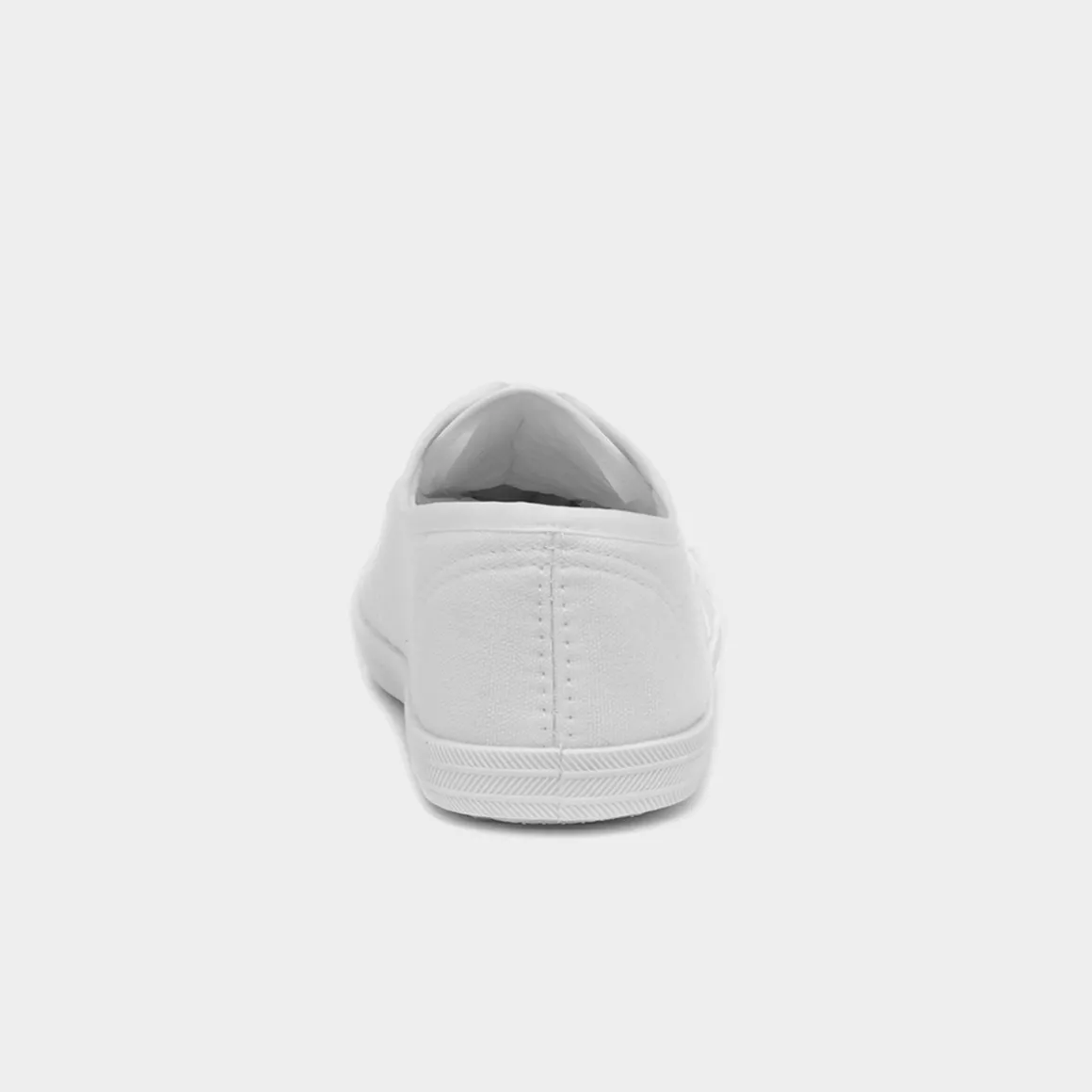 Red Fish Tai Womens White Lace Up Canvas Shoe