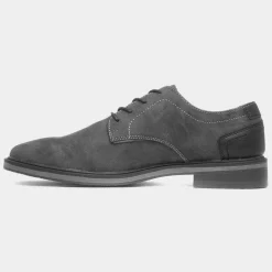 Red Level Rory Mens Dark Grey Formal Shoe