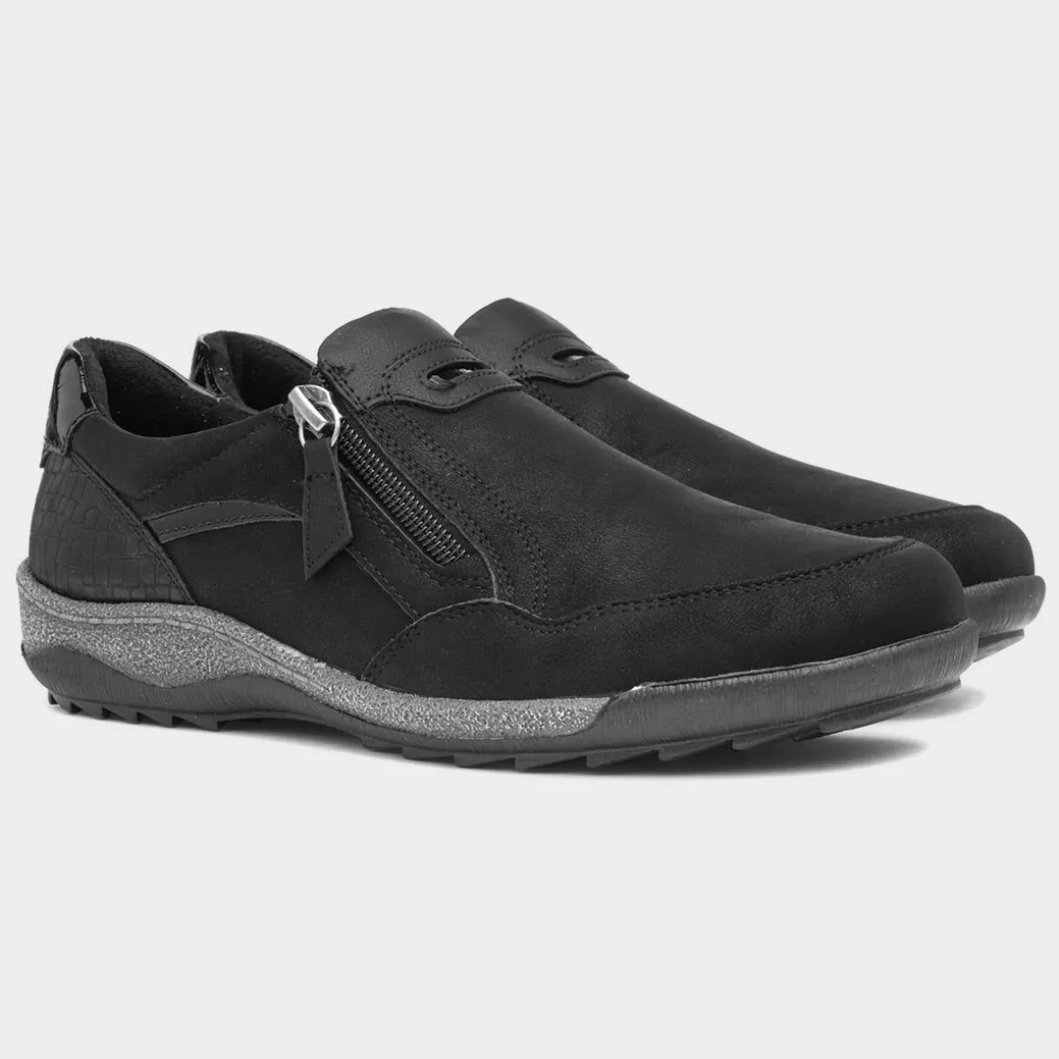 Relife Alison Womens Black Casual Shoe