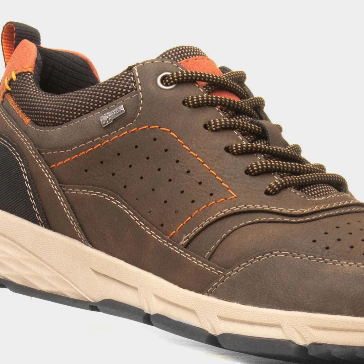 Relife Andy Mens Brown Casual Lace Up Shoe