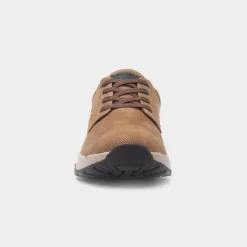 Relife Carl Mens Tan Casual Lace Up Wide Fit Shoe
