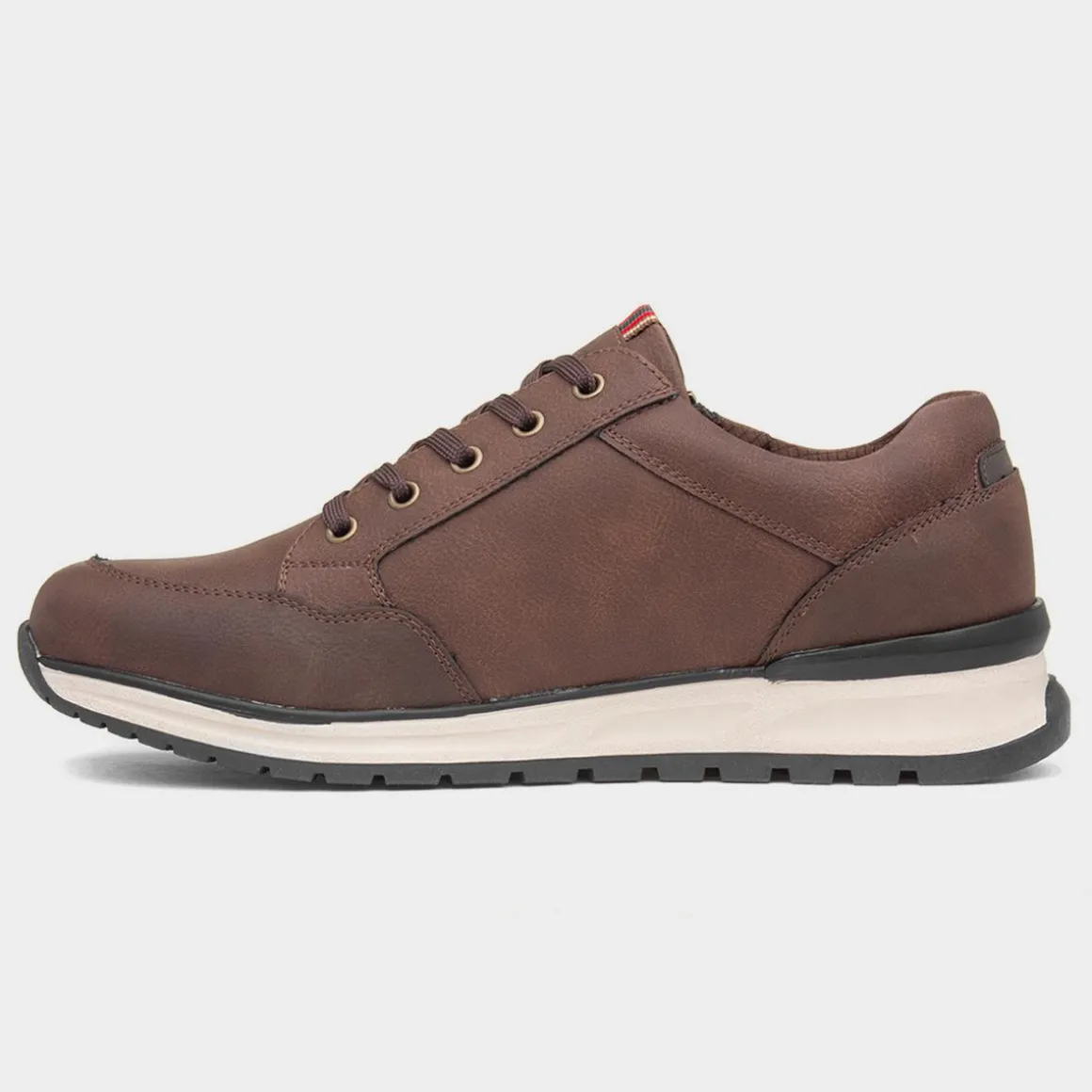 Relife Carson Mens Brown Casual Shoe