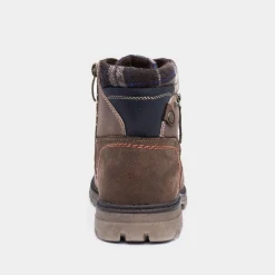 Relife Chris Mens Cognac Brown Zip Up Boot