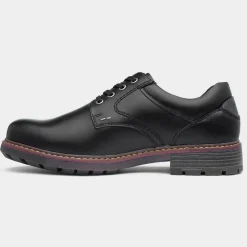 Relife Dave Mens Black Lace Up Shoe