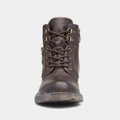 Relife Diana Womens Brown Lace Up Boot