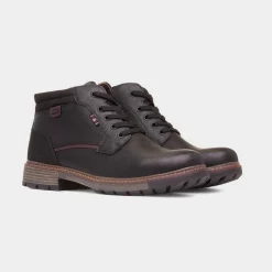 Relife Jayden Mens Black Ankle Boot