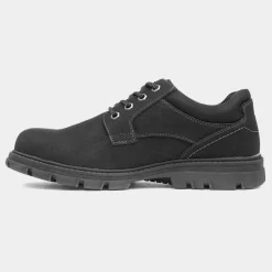Relife Luke Mens Black Casual Shoe
