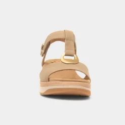 Relife Mandalay Womens Beige Wedge Sandal