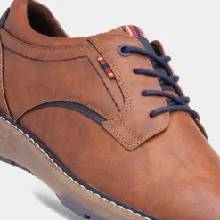 Relife Mikey Mens Tan Lace Up Shoe