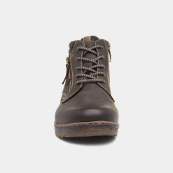Relife Nick Mens Brown Lace Up Ankle Boot