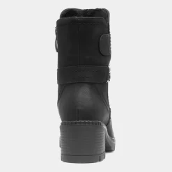 Relife Sonya Womens Black Heeled Boot