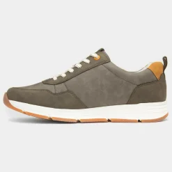 Relife Terry Mens Green Casual Shoe