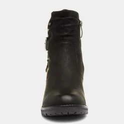 Relife Tracey Womens Black Heeled Boot