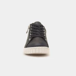 Rieker Antistress Womens Dark Navy Leather Shoe