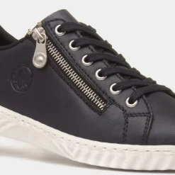 Rieker Antistress Womens Dark Navy Leather Shoe