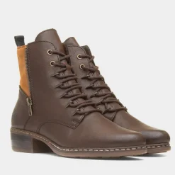Rieker Antistress Womens Brown Ankle Boot