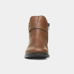 Rieker Antistress Womens Chestnut Leather Boot