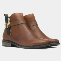 Rieker Antistress Womens Chestnut Leather Boot