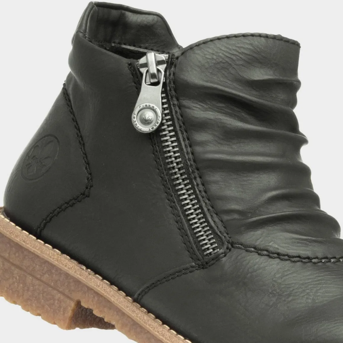 Rieker Antistress Womens Dark Green Ankle Boot