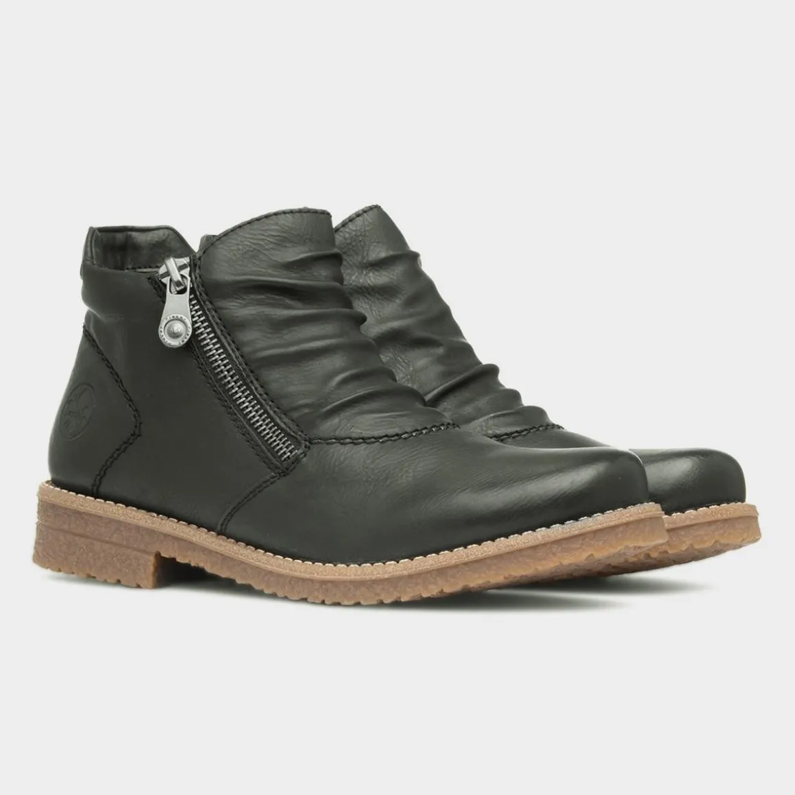Rieker Antistress Womens Dark Green Ankle Boot