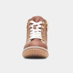 Rieker Antistress Womens Tan Ankle Boot