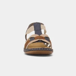Rieker Antistress Womens Nude Strappy Sandal