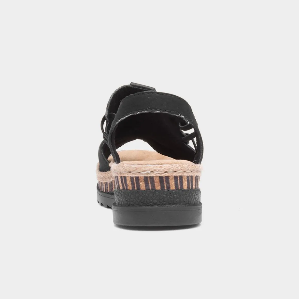 Rieker Antistress Womens Black Sandal