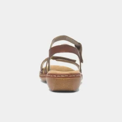 Rieker Antistress Womens Tan Leather Sandal