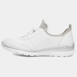 Rieker Antistress Womens White Toggle Shoe