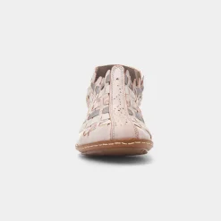 Rieker Antistress Womens Beige Heeled Shoe
