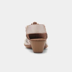 Rieker Antistress Womens Beige Heeled Shoe