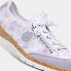 Rieker Antistress Womens Lilac Casual Shoe