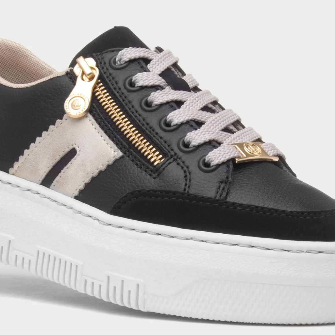 Rieker Antistress Womens Black Casual Shoe