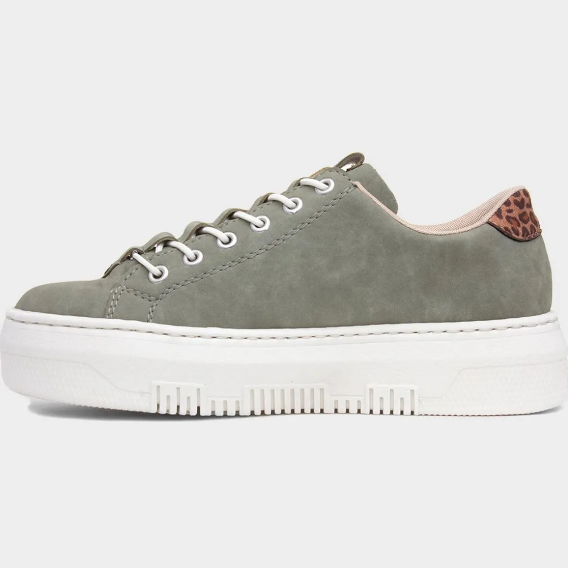 Rieker Antistress Womens Green Casual Shoe