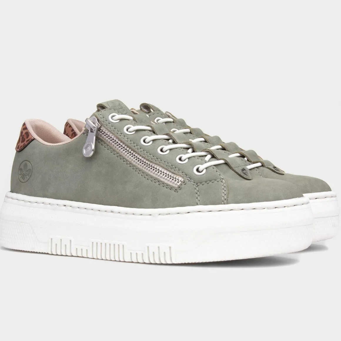 Rieker Antistress Womens Green Casual Shoe