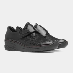Rieker Antistress Womens Black Leather Shoe