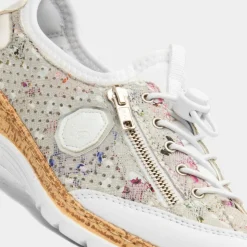 Rieker Antistress Womens White Multi Casual Shoe