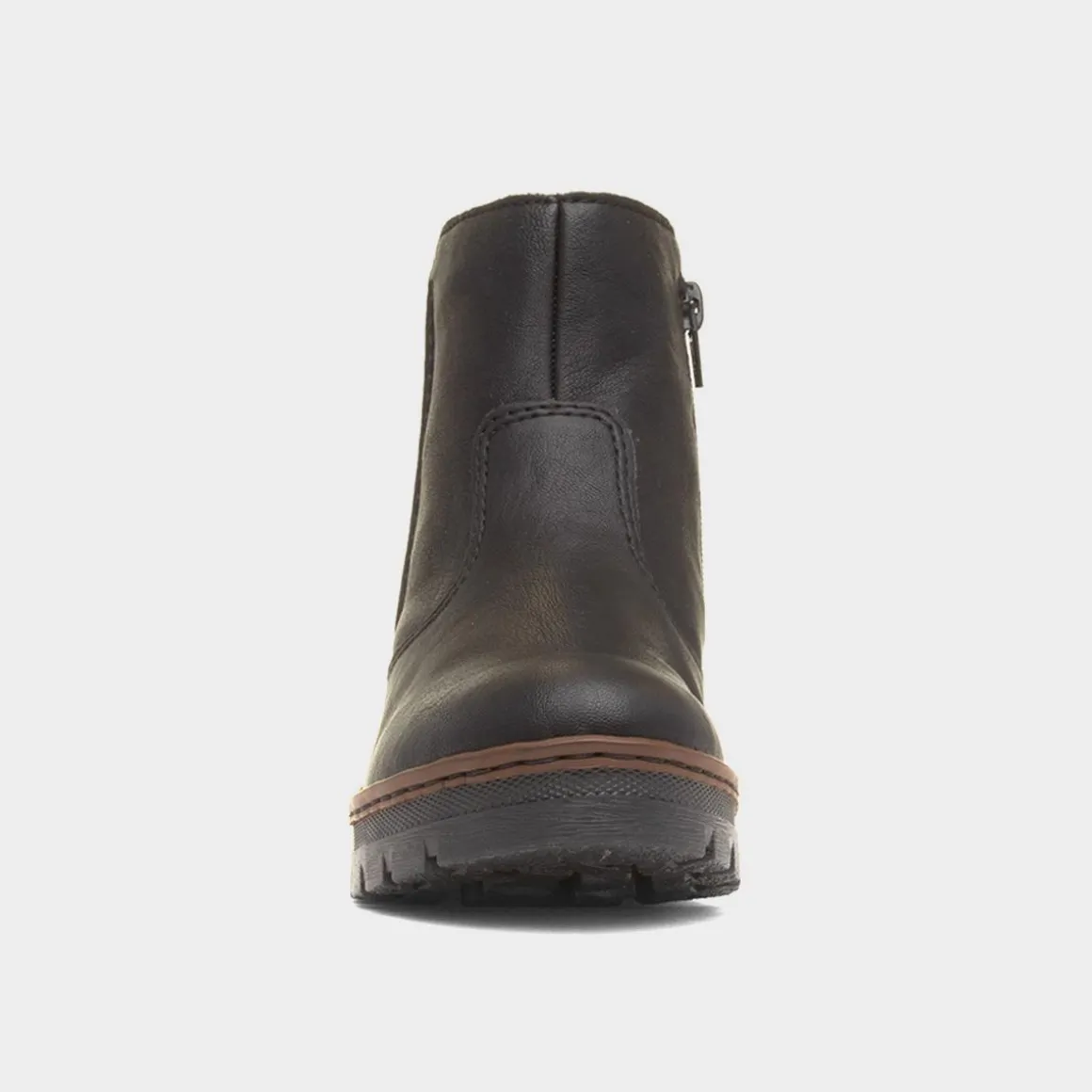Rieker Hannover Antistress Womens Black Wedge Boot