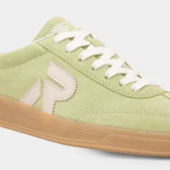 Rieker Womens Green Suede Shoe