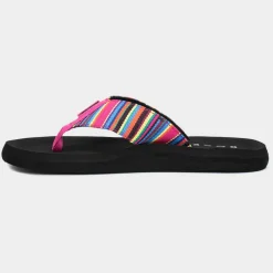 Rocket Dog Adios Aloe Womens Multi Flip Flop