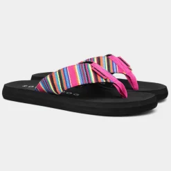 Rocket Dog Adios Aloe Womens Multi Flip Flop