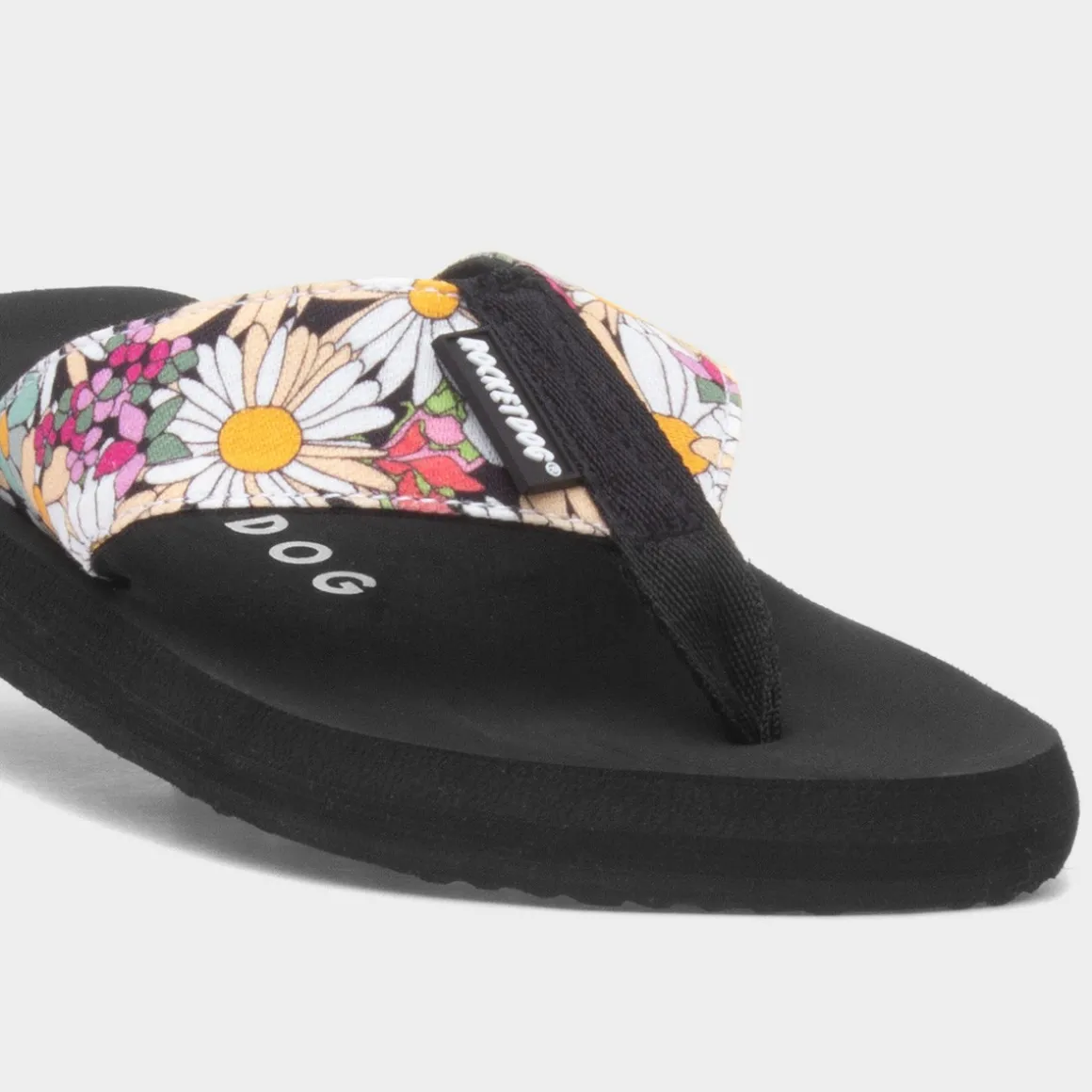 Rocket Dog Adios Berlin Womens Black Flip Flop