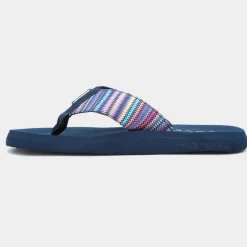 Rocket Dog Adios Stark Womens Striped Flip Flop