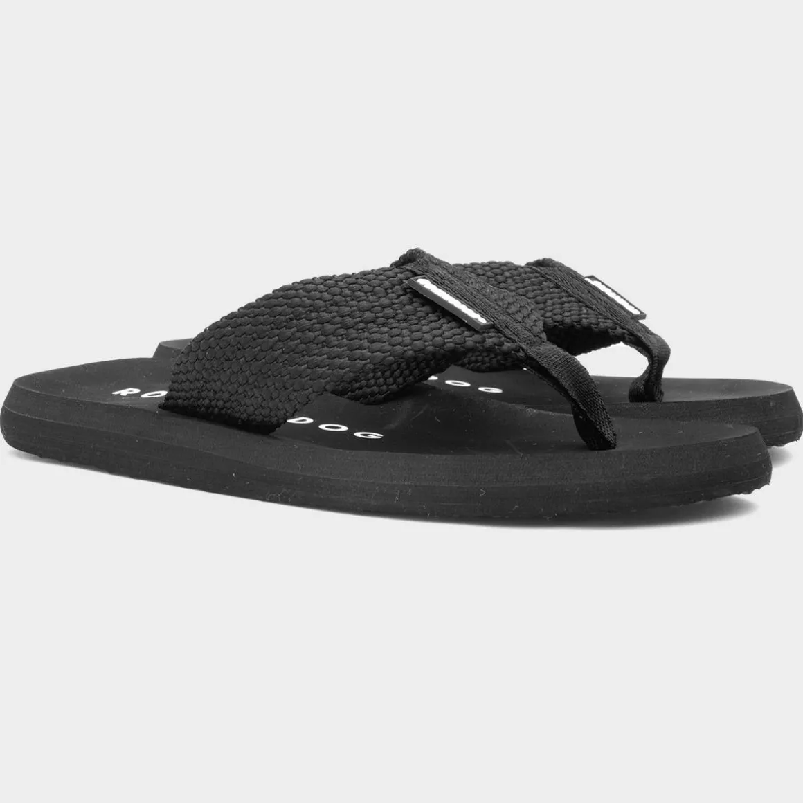 Rocket Dog Adios Womens Black Webbing Flip Flop