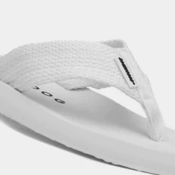 Rocket Dog Adios Womens White Webbing Flip Flop