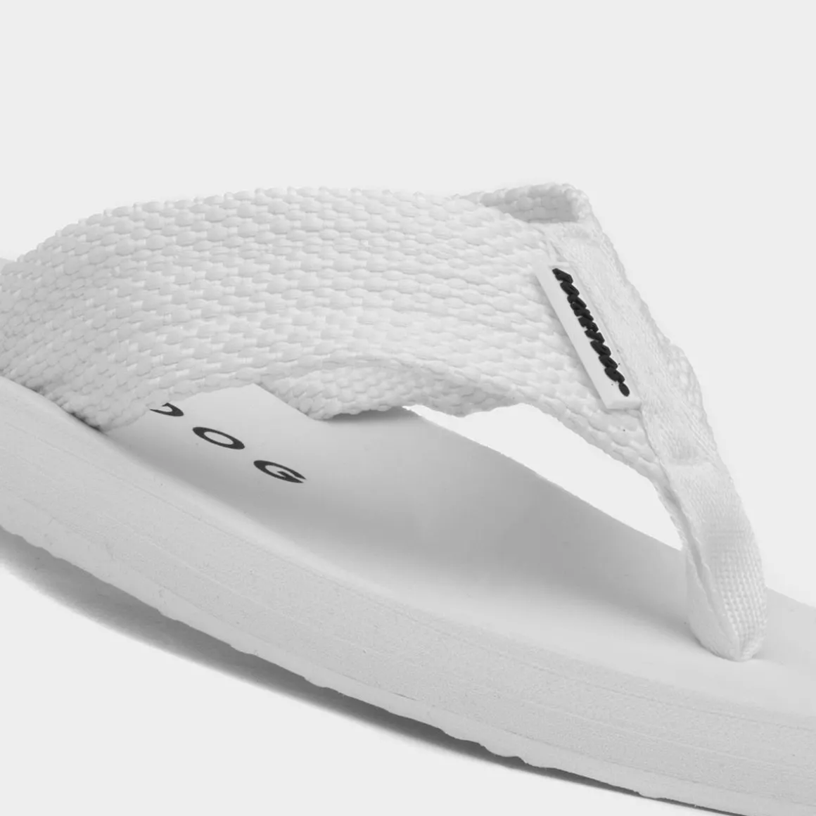 Rocket Dog Adios Womens White Webbing Flip Flop
