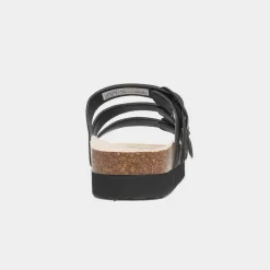 Rocket Dog Astor Womens Black Glitter Sandal